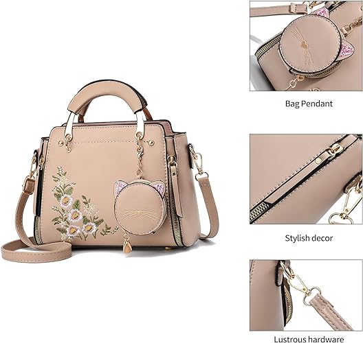 Women Fashion Handbag Tote Bag Shoulder Bag Top Handle Satchel Purse