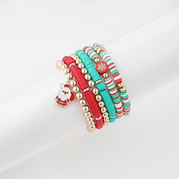 ONE: Premium Handmade New Christmas Set 7pcs Bracelet's for Women