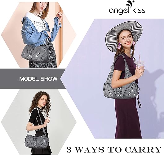 Women Fashion Handbag Tote Bag Shoulder Bag Top Handle Satchel Purse