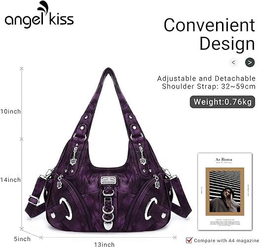 Women Fashion Handbag Tote Bag Shoulder Bag Top Handle Satchel Purse