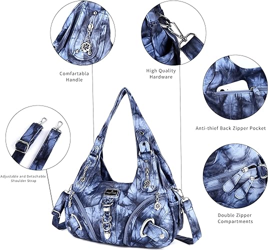 Women Fashion Handbag Tote Bag Shoulder Bag Top Handle Satchel Purse