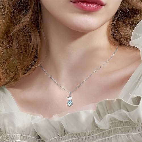 ONE:  Necklace Genuine 925 Sterling Silver Style: Pineapple