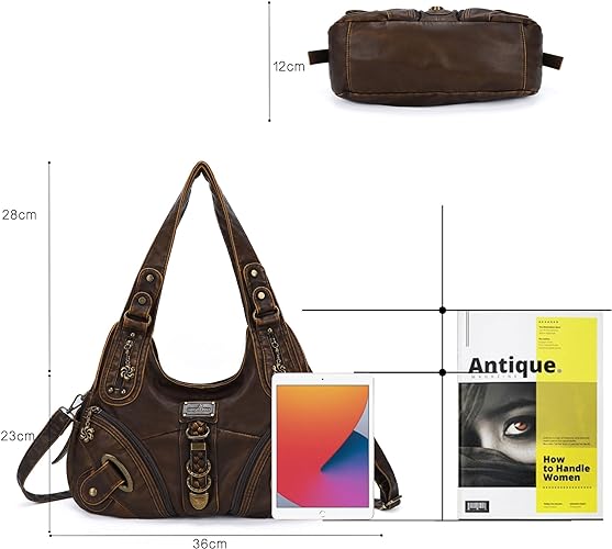 Women Fashion Handbag Tote Bag Shoulder Bag Top Handle Satchel Purse