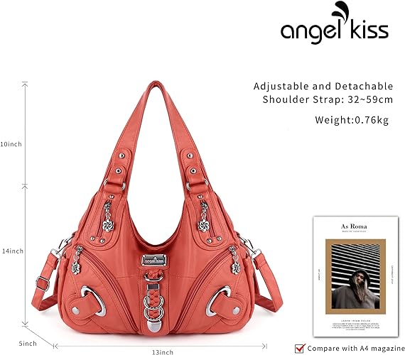 Women Fashion Handbag Tote Bag Shoulder Bag Top Handle Satchel Purse
