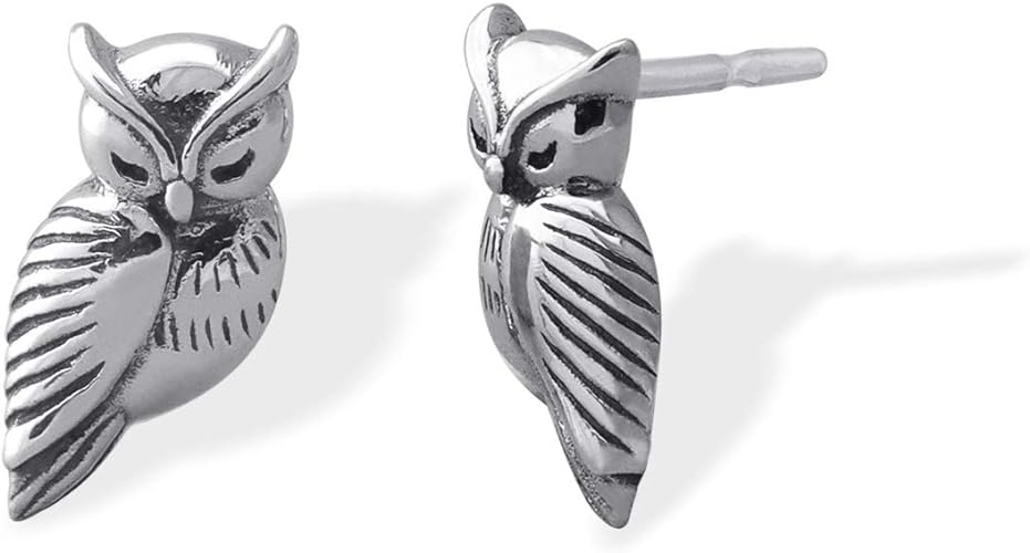ONE PAIR:  Hoop Earrings Genuine 925 Sterling Silver STUD