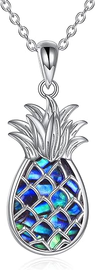 ONE:  Necklace Genuine 925 Sterling Silver Style: Pineapple