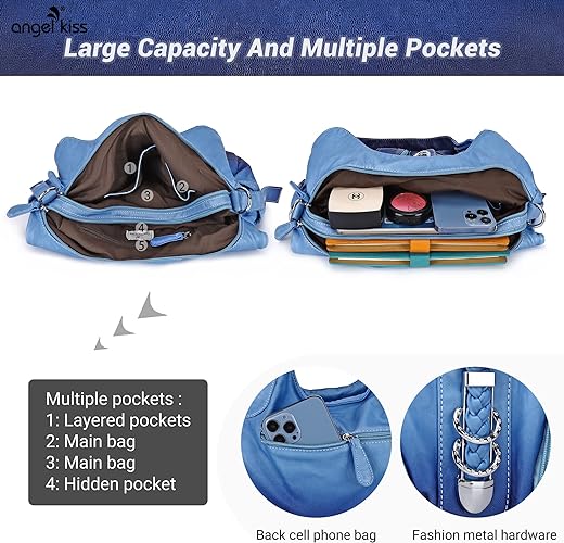 Women Fashion Handbag Tote Bag Shoulder Bag Top Handle Satchel Purse