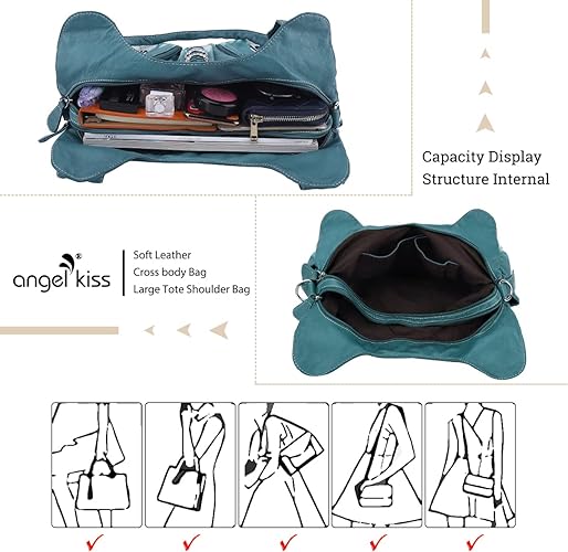 Women Fashion Handbag Tote Bag Shoulder Bag Top Handle Satchel Purse