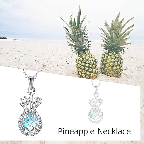 ONE:  Necklace Genuine 925 Sterling Silver Style: Pineapple
