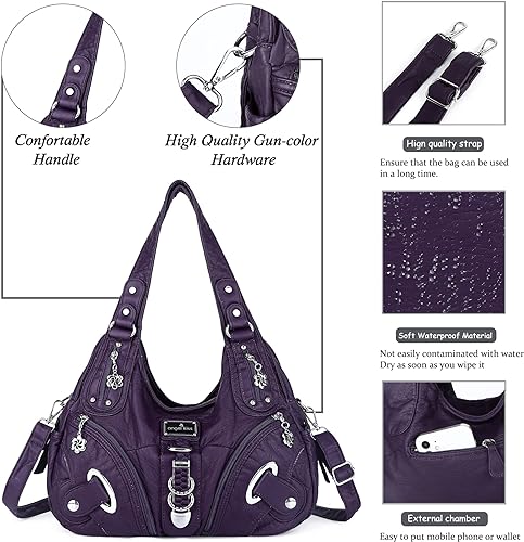 Women Fashion Handbag Tote Bag Shoulder Bag Top Handle Satchel Purse