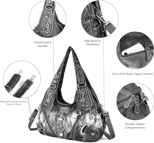 Women Fashion Handbag Tote Bag Shoulder Bag Top Handle Satchel Purse