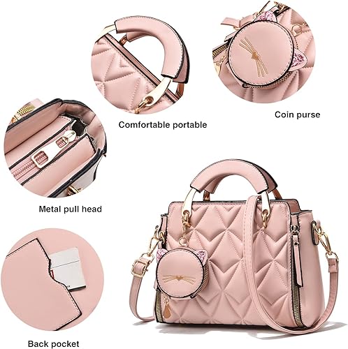 Women Fashion Handbag Tote Bag Shoulder Bag Top Handle Satchel Purse