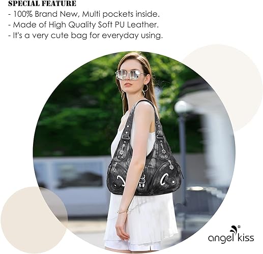 Women Fashion Handbag Tote Bag Shoulder Bag Top Handle Satchel Purse