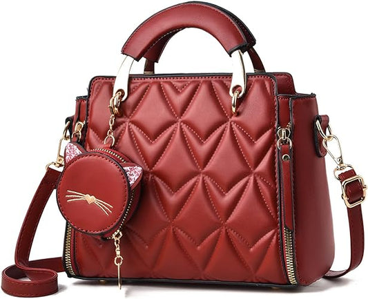 Women Fashion Handbag Tote Bag Shoulder Bag Top Handle Satchel Purse