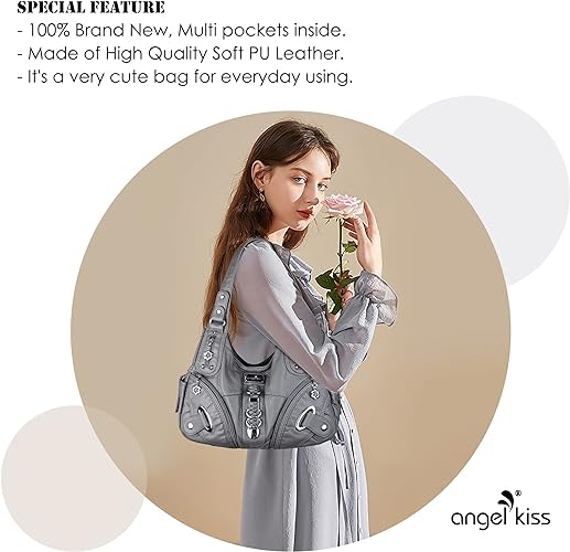 Women Fashion Handbag Tote Bag Shoulder Bag Top Handle Satchel Purse