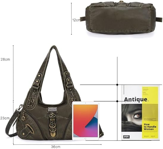 Women Fashion Handbag Tote Bag Shoulder Bag Top Handle Satchel Purse