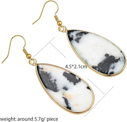 0NE PAIR:  Teardrop   Earrings