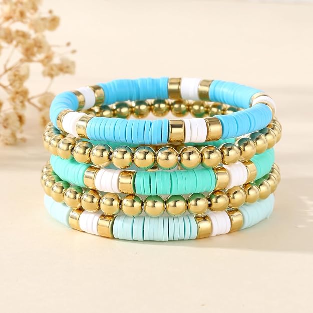 ONE: Premium Handmade New Set 5pcs Bracelet's for Women