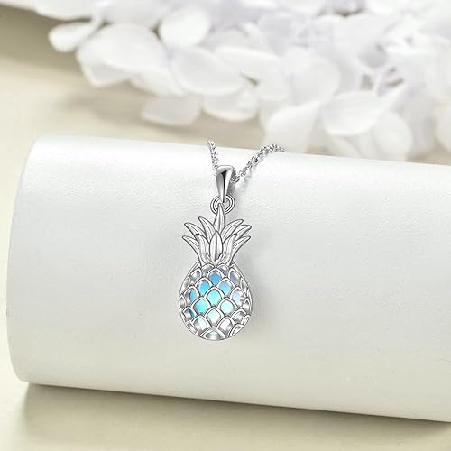 ONE:  Necklace Genuine 925 Sterling Silver Style: Pineapple