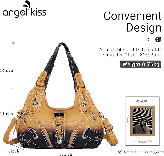 Women Fashion Handbag Tote Bag Shoulder Bag Top Handle Satchel Purse