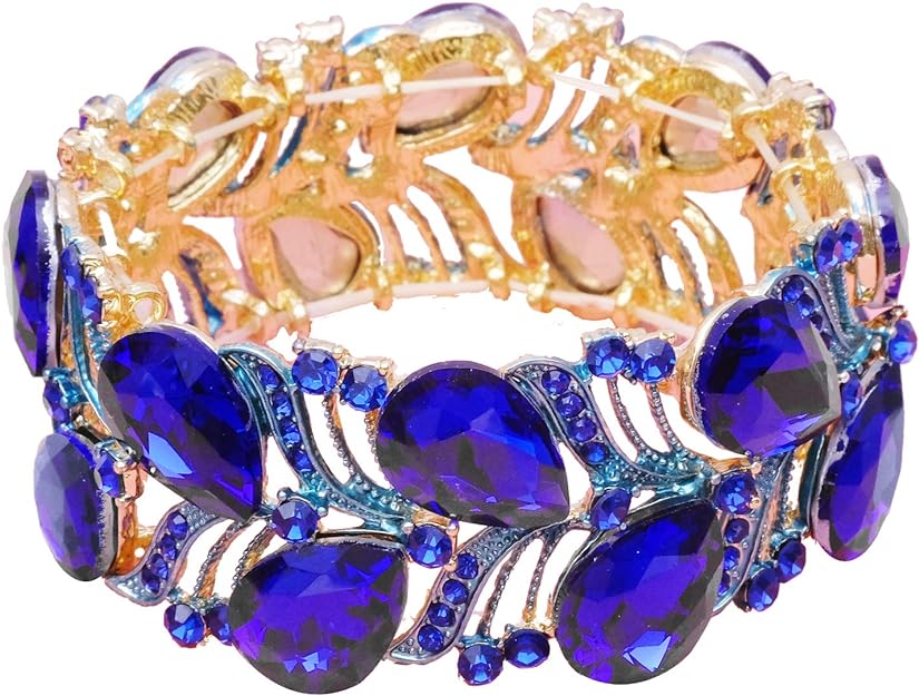 ONE: Premium Gorgeous Jewelry This Stunning bangle bracelet adorned with selected Austrian Crystal