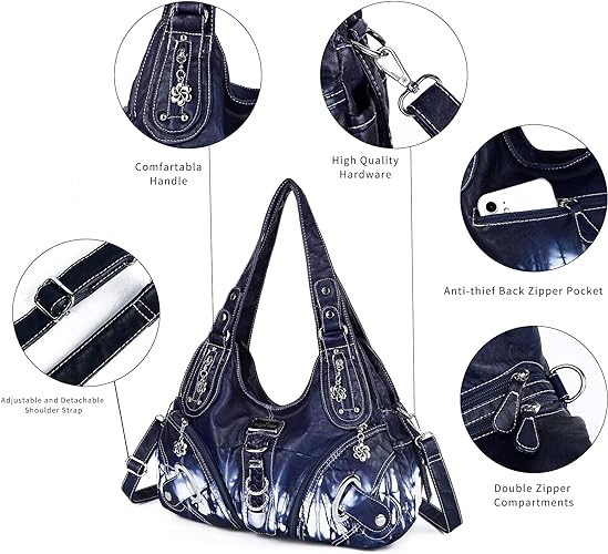 Women Fashion Handbag Tote Bag Shoulder Bag Top Handle Satchel Purse