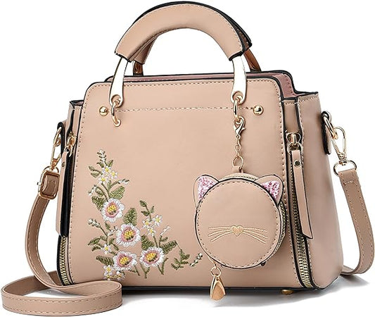 Women Fashion Handbag Tote Bag Shoulder Bag Top Handle Satchel Purse