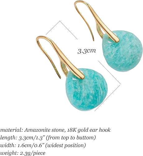 0NE PAIR:  Teardrop   Earrings