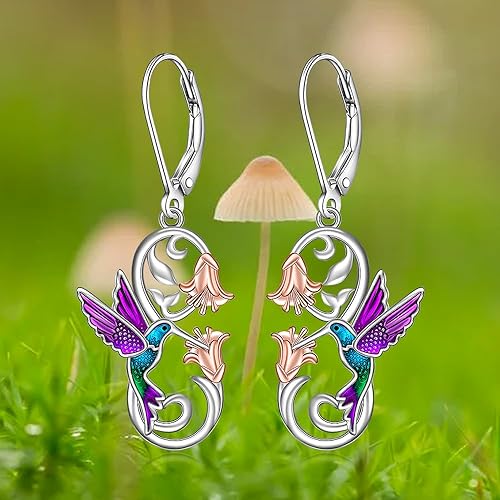 ONE PAIR:  Hoop Earrings Genuine 925 Sterling Silver Style: Lever Back Earrings STUD