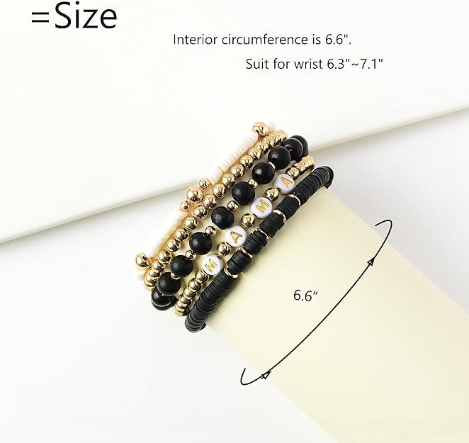 ONE: Premium Handmade New Set 5pcs Bracelet's for Women