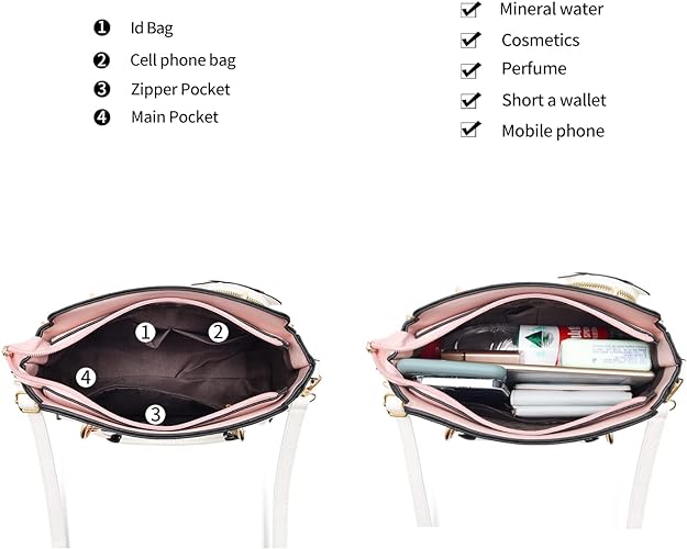 Women Fashion Handbag Tote Bag Shoulder Bag Top Handle Satchel Purse