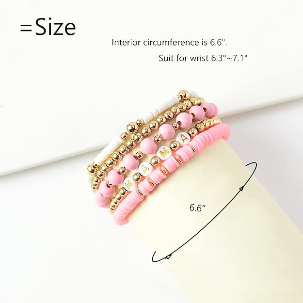 ONE: Premium Handmade New Set 5pcs Bracelet's for Women