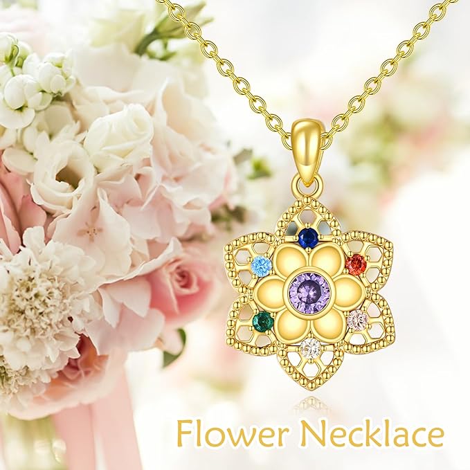 ONE :💎Color: Yoga Lotus Chakra Design Necklace💎