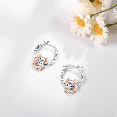 ONE: 925 Sterling Silver Hoop Earrings  Jewelry CZ