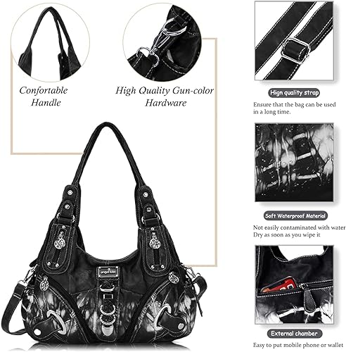 Women Fashion Handbag Tote Bag Shoulder Bag Top Handle Satchel Purse