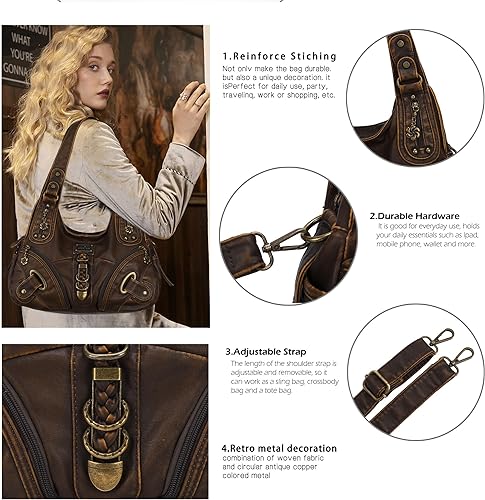 Women Fashion Handbag Tote Bag Shoulder Bag Top Handle Satchel Purse