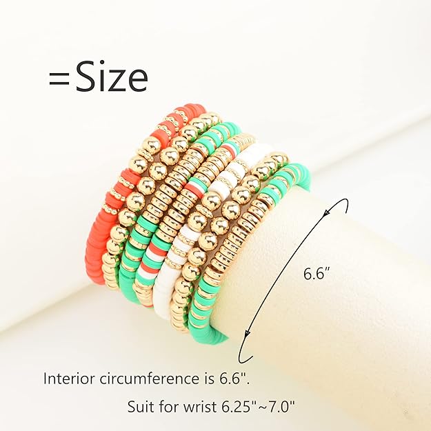 ONE: Premium Handmade New Set 7pcs Bracelet's for Women
