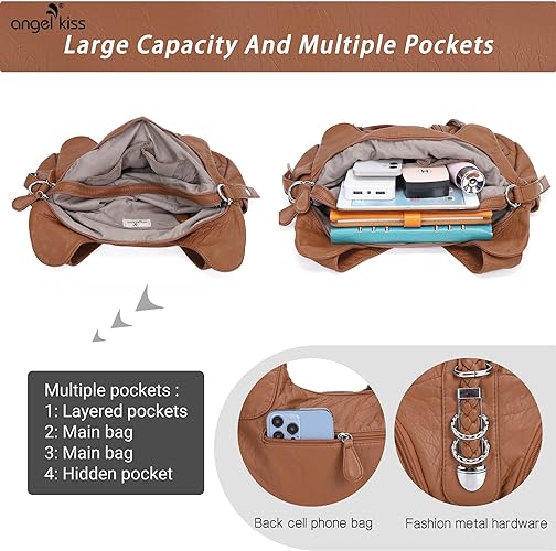 Women Fashion Handbag Tote Bag Shoulder Bag Top Handle Satchel Purse