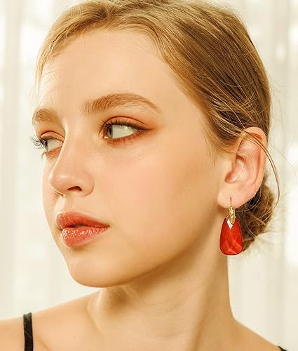 0NE PAIR:  Teardrop   Earrings