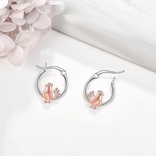 ONE: 925 Sterling Silver Hoop Earrings  Jewelry CZ