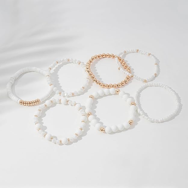 ONE: Premium Handmade New Set 7pcs Bracelet's for Women