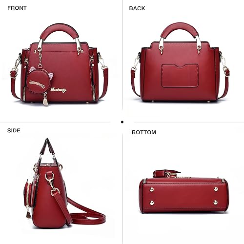 Women Fashion Handbag Tote Bag Shoulder Bag Top Handle Satchel Purse
