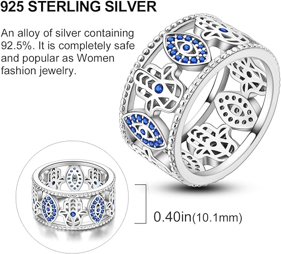 0NE: 925 Sterling Silver High Quality Ring