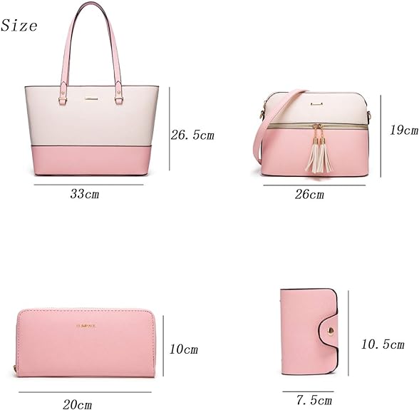 Women Fashion Handbag Tote Bag Shoulder Bag Top Handle Satchel Purse