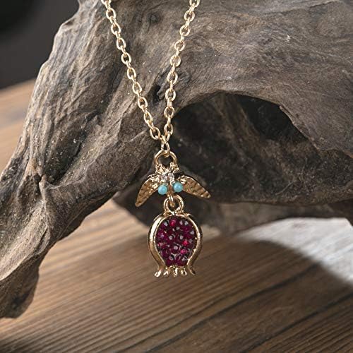 ONE:  Package:1 Pair Earring and 1 Piece Necklace The Pomegranate Jewelry set.