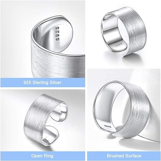 ONE: 925 Sterling Silver High Quality Ring