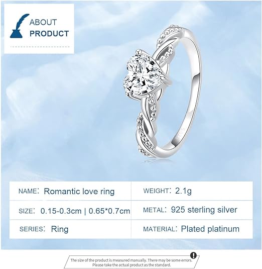 ONE: 925 Sterling Silver High Quality Ring