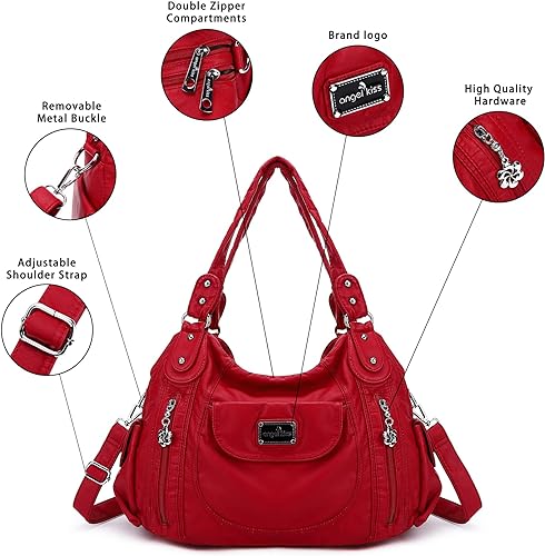 Women Fashion Handbag Tote Bag Shoulder Bag Top Handle Satchel Purse