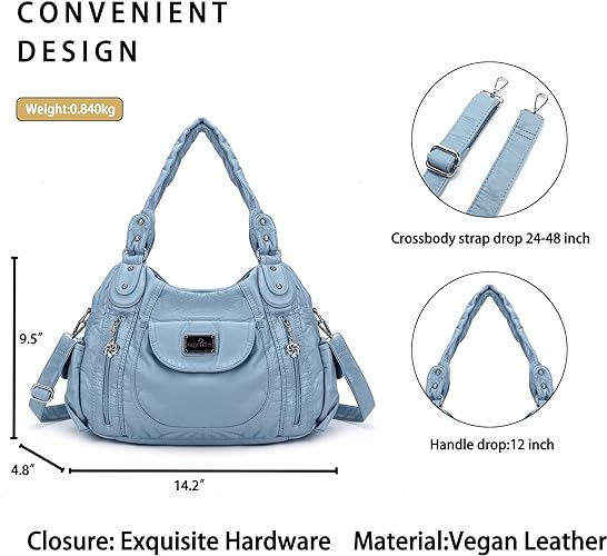 Women Fashion Handbag Tote Bag Shoulder Bag Top Handle Satchel Purse