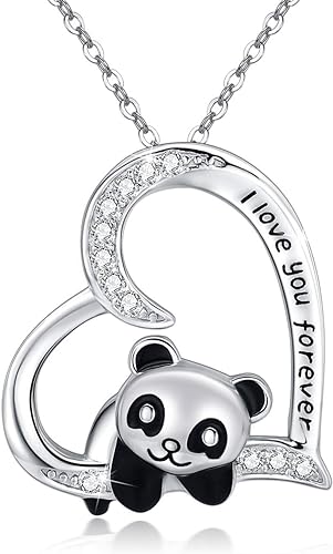 ONE: Love Heart Pendant Necklace Style: I LOVE YOU FOREVER